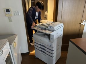 複合機の撤去